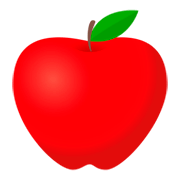 🍎 Emoji roter Apfel JoyPixels 4.0.