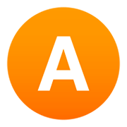 🇦 Emoji Letra do símbolo indicador regional A na JoyPixels 4.0.