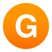 🇬 Emoji Indicador regional Símbolo Letra G en JoyPixels 4.0.