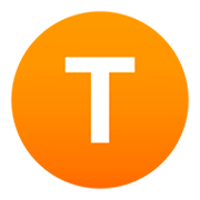 🇹 Emoji Símbolo do indicador regional letra T na JoyPixels 4.0.