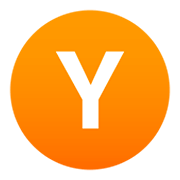 🇾 Emoji Letra do símbolo indicador regional Y na JoyPixels 4.0.