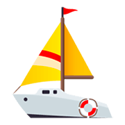 ⛵ Emoji Barco De Vela en JoyPixels 4.0.