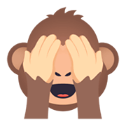 🙈 Emoji sich die Augen zuhaltendes Affengesicht JoyPixels 4.0.