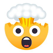 🤯 Emoji Cabeza Explotando en JoyPixels 4.0.