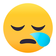 😪 Emoji schläfriges Gesicht JoyPixels 4.0.