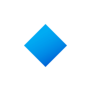 🔹 Emoji Rombo Azul Pequeño en JoyPixels 4.0.