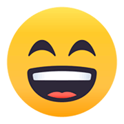 😄 Emoji Rosto Risonho Com Olhos Sorridentes na JoyPixels 4.0.