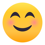😊 Emoji lächelndes Gesicht mit lachenden Augen JoyPixels 4.0.
