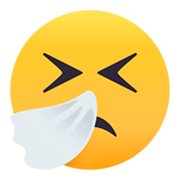 🤧 Emoji Cara Estornudando en JoyPixels 4.0.