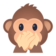🙊 Emoji Mono Con La Boca Tapada en JoyPixels 4.0.
