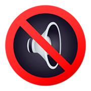 🔇 Emoji durchgestrichener Lautsprecher JoyPixels 4.0.