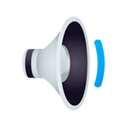 🔉 Emoji Alto-falante Com Volume Médio na JoyPixels 4.0.