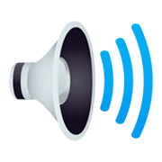 🔊 Emoji Alto-falante Com Volume Alto na JoyPixels 4.0.