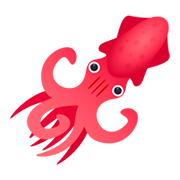 Émoji 🦑 Calamar sur JoyPixels 4.0.