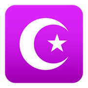 ☪️ Emoji Estrela E Lua Crescente na JoyPixels 4.0.