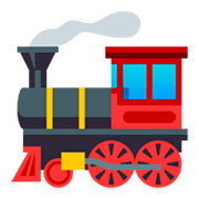 🚂 Emoji Locomotora De Vapor en JoyPixels 4.0.