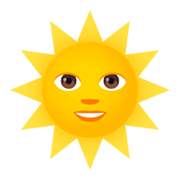 🌞 Emoji Sol Con Cara en JoyPixels 4.0.
