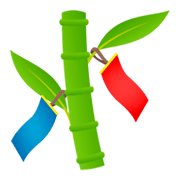 🎋 Emoji árvore De Tanabata na JoyPixels 4.0.