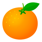🍊 Emoji Tangerina na JoyPixels 4.0.