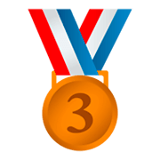 🥉 Emoji Medalha De Bronze na JoyPixels 4.0.