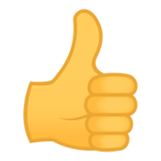 Emoji 👍 Pollice In Su su JoyPixels 4.0.