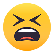 😫 Emoji müdes Gesicht JoyPixels 4.0.