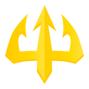 🔱 Emoji Emblema De Tridente en JoyPixels 4.0.