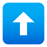 Emoji ⬆️ Freccia Rivolta Verso L’alto su JoyPixels 4.0.
