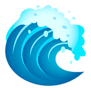 🌊 Emoji Ola De Mar en JoyPixels 4.0.