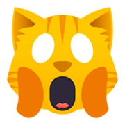 🙀 Emoji erschöpfte Katze JoyPixels 4.0.