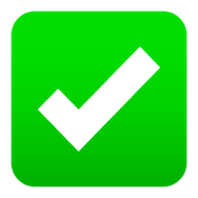 ✅ Emoji Botón De Marca De Verificación en JoyPixels 4.0.
