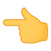 👈 Emoji Dorso De Mano Con índice A La Izquierda en JoyPixels 4.0.