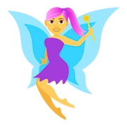 🧚‍♀️ Emoji Mulher Fada na JoyPixels 4.0.