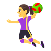 🤾‍♀️ Emoji Handballspielerin JoyPixels 4.0.