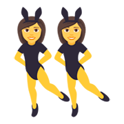Emoji 👯 Persone Con Orecchie Da Coniglio su JoyPixels 4.0.