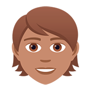 Émoji 🧑🏽 Adulte : Peau Légèrement Mate sur JoyPixels 5.0.