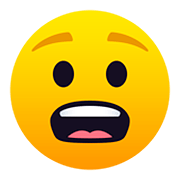😧 Emoji Rosto Angustiado na JoyPixels 5.0.