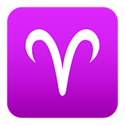 ♈ Emoji Widder (Sternzeichen) JoyPixels 5.0.