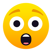 😲 Emoji Rosto Espantado na JoyPixels 5.0.
