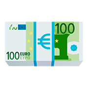 💶 Emoji Billete De Euro en JoyPixels 5.0.