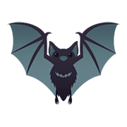 🦇 Emoji Morcego na JoyPixels 5.0.