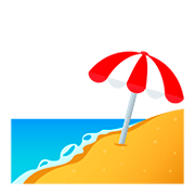 🏖️ Emoji Playa Y Sombrilla en JoyPixels 5.0.
