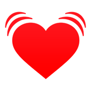 💓 Emoji schlagendes Herz JoyPixels 5.0.