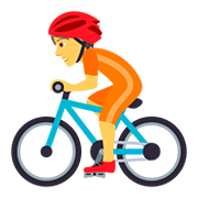 Émoji 🚴 Cycliste sur JoyPixels 5.0.