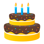 🎂 Emoji Geburtstagskuchen JoyPixels 5.0.