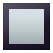 🔲 Emoji schwarze quadratische Schaltfläche JoyPixels 5.0.