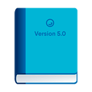 📘 Emoji Libro Azul en JoyPixels 5.0.