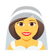 👰 Emoji Person mit Schleier JoyPixels 5.0.