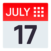📅 Emoji Calendário na JoyPixels 5.0.