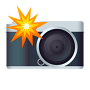 📸 Emoji Cámara Con Flash en JoyPixels 5.0.